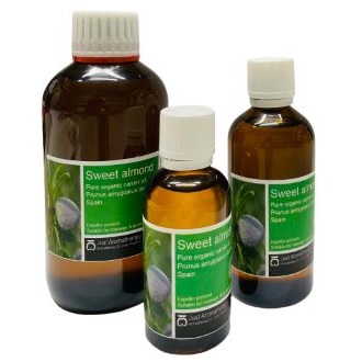 Organic Sweet Almond Carrier Oil - 1000ml - 1 Litre