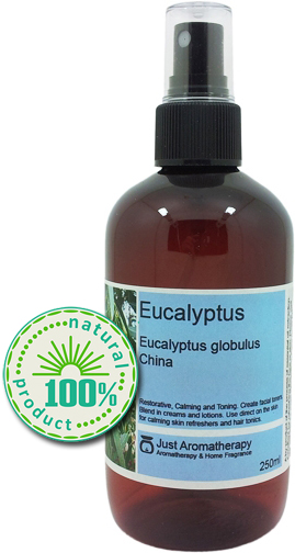 Eucalyptus (Eucalyptus globulus) Organic Floral Water - 250ml.