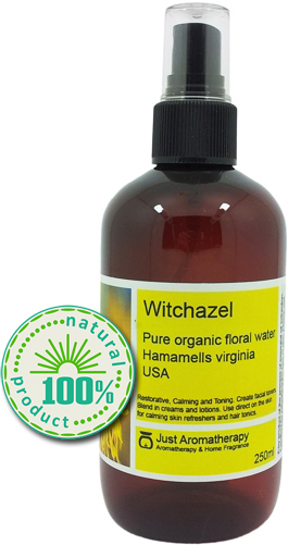 Witchazel (Hamamelis Virginia) Organic Floral Water - 250ml.