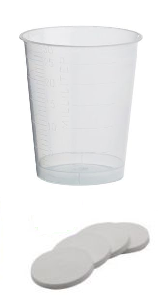 Pack of 12 x 30ml Graduated Measuring/Mixing Cups