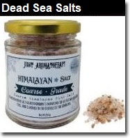 Dead Sea Salt, Epsom Salts, Himalayan Pink Rock Salt