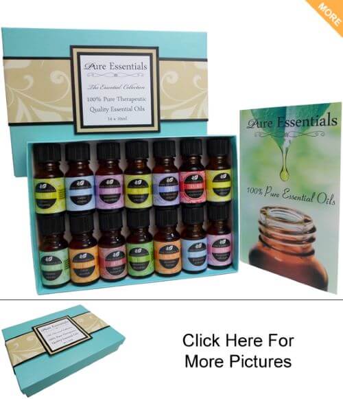 Essential Oils Set - Aromatherapy Oil Set - Aqua Gift Box