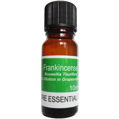 Frankincense Essential Oil - 5% Dilute in Grapeseed Oil 10ml  