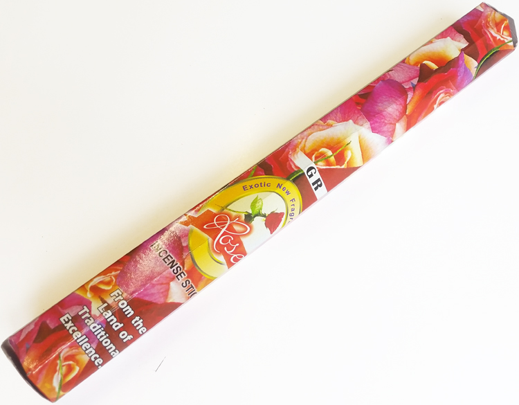 GR Rose Incense Sticks - 20g Pack
