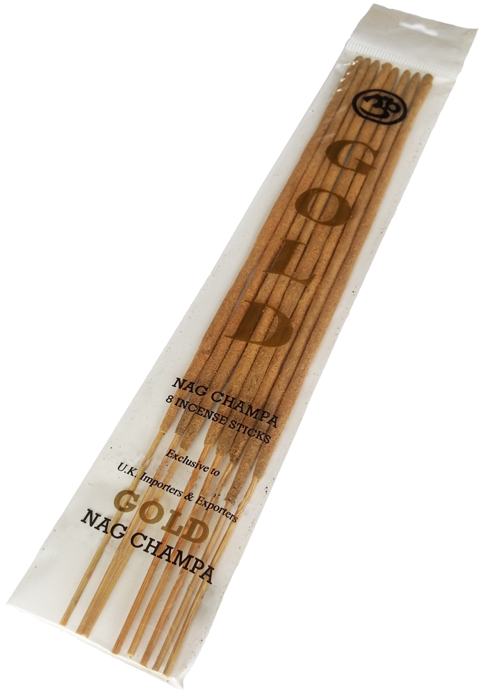 Nag Champa Gold Incense Sticks - 10g