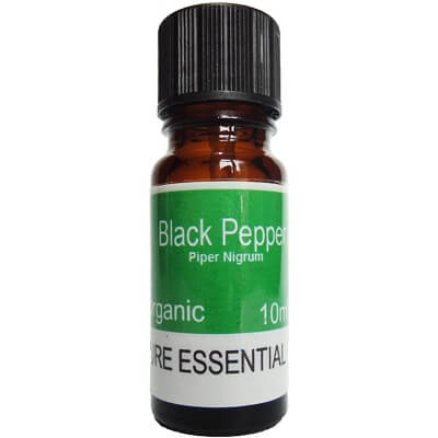 Organic Black Pepper Essential Oil 10ml - Piper Nigrum Oil