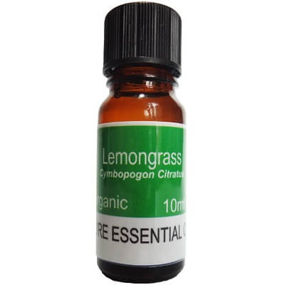 Lemongrass Organic Essential Oil - 10ml 