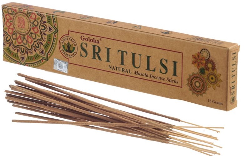 Goloka Sri Tulsi Organic Masala Incense Sticks