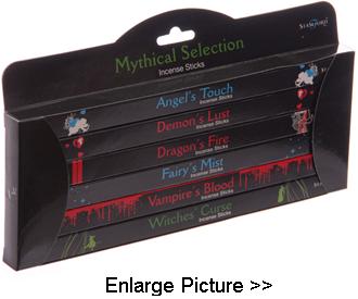 Stamford Incense Sticks 6 Pack Gift Set - Mythical Selection