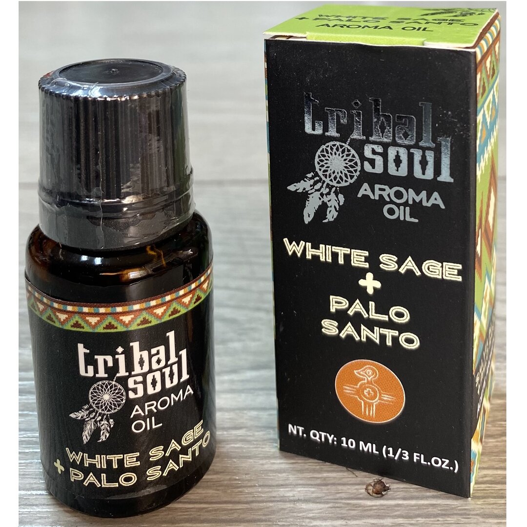 Tribal Soul Aroma Oil - White Sage & Palo Santo Fragrance