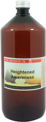Heightened Awareness Massage Oil - 1 Litre (1000ml)