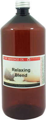 Relaxing Massage Oil - 1 Litre (1000ml)