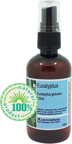 Eucalyptus (Eucalyptus globulus) Organic Floral Water - 100ml.