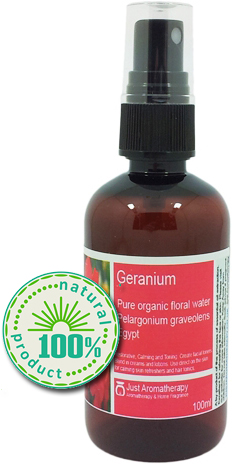 Geranium Organic Floral Water - 100ml.