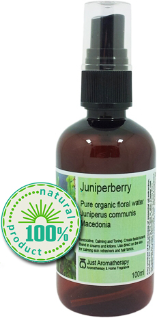 Juniperberry Organic Floral Water - 100ml.