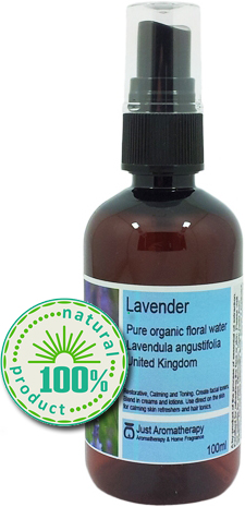 Lavender Organic Floral Water - 100ml.