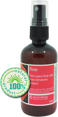 Rose Bulgarian Organic Floral Water 100ml.