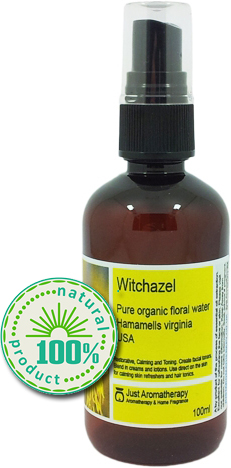 Witchazel (Hamamelis Virginia) Organic Floral Water - 100ml.