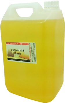 Peppermint Fresh Massage Oil - 5 Litre (5000ml)