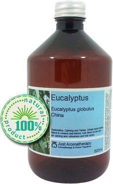 Eucalyptus (Eucalyptus globulus) Organic Floral Water - 500ml.