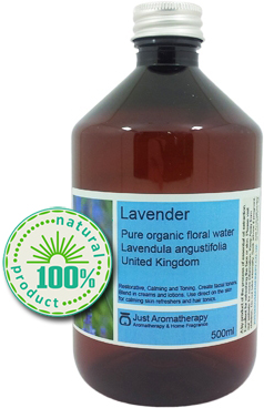 Lavender Organic Floral Water - 500ml.