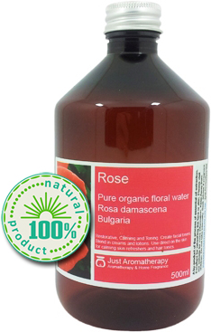 Rose Bulgarian Organic Floral Water - 500ml.