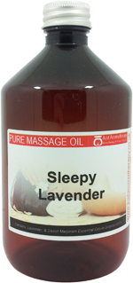 Sleepy Lavender Massage Oil - 500ml 
