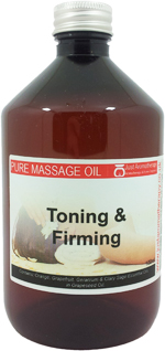Toning & Firming Massage Oil - 500ml 