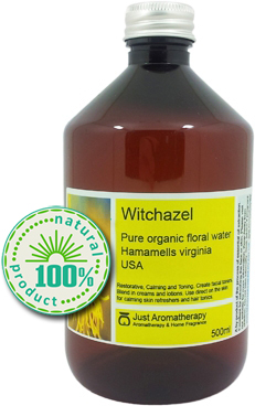 Witchazel (Hamamelis Virginia) Organic Floral Water - 500ml.