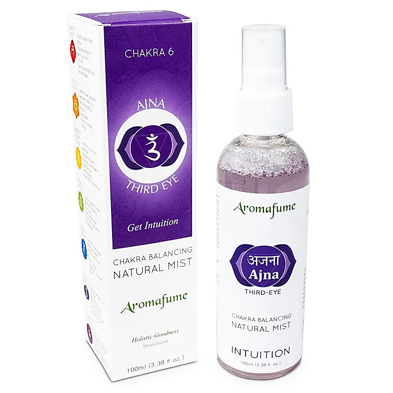 Aromafume Natural Air Freshener Room Spray - Ajna Chakra (Intuition)