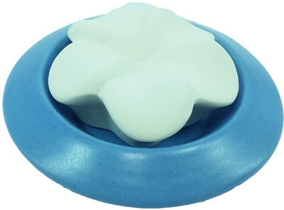 Frangipani Shape Aroma Stone Diffuser With A Blue Dish