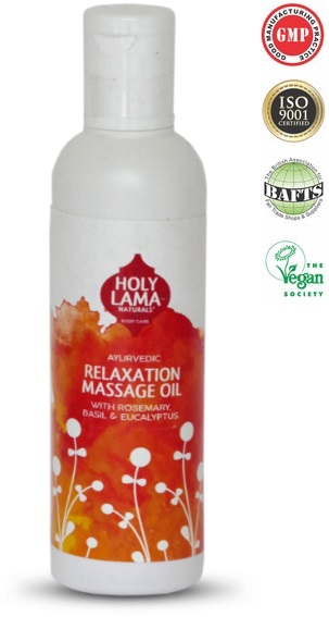 Holy Lama Naturals Ayurvedic Massage Oil  - Relaxation