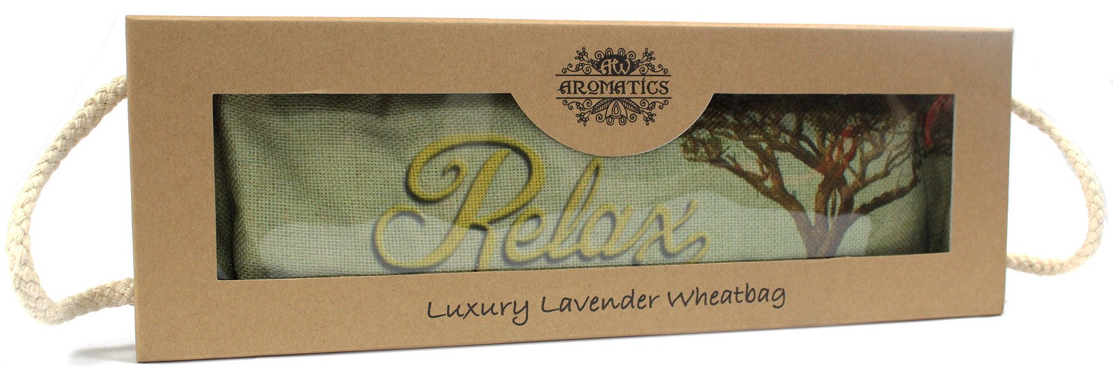 Luxury Lavender Wheat Bag in Gift Box - Cornfield RELAX