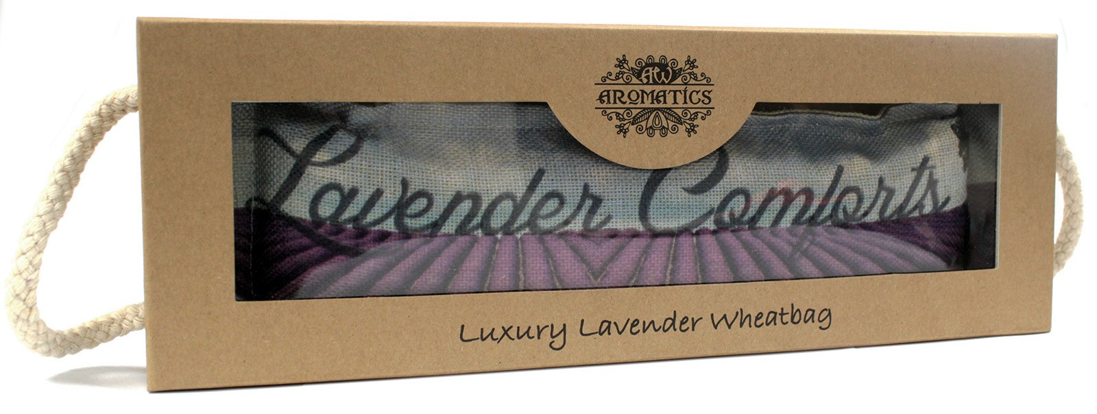Luxury Lavender Wheat Bag in Gift Box -  Lavender Comforts