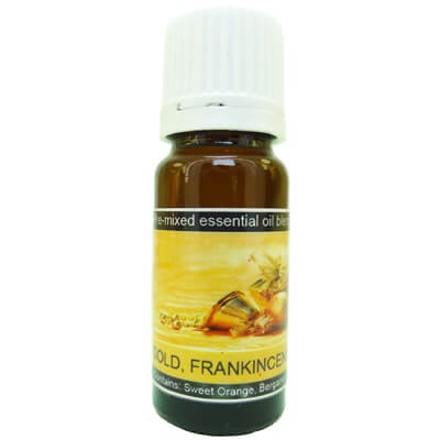 Gold, Frankincense & Myrrh Essential Oil Blend - 10ml