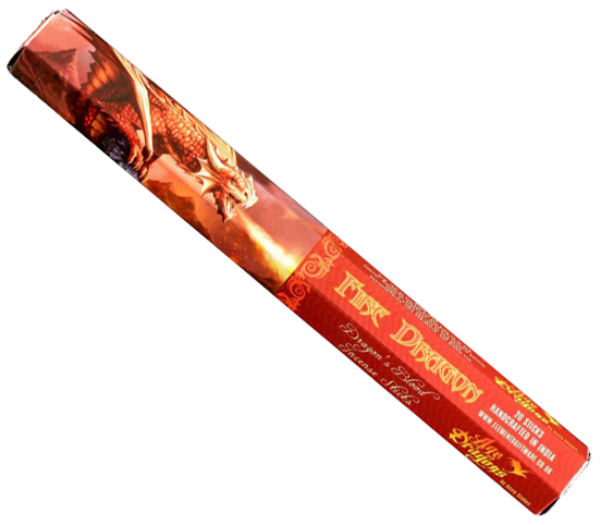 Fire Dragon Incense Sticks by Anne Stokes (Dragon's Blood)