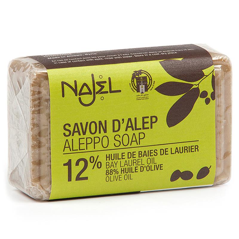 Aleppo Laurel Oil Soap 12% (100 g Soap Bar)