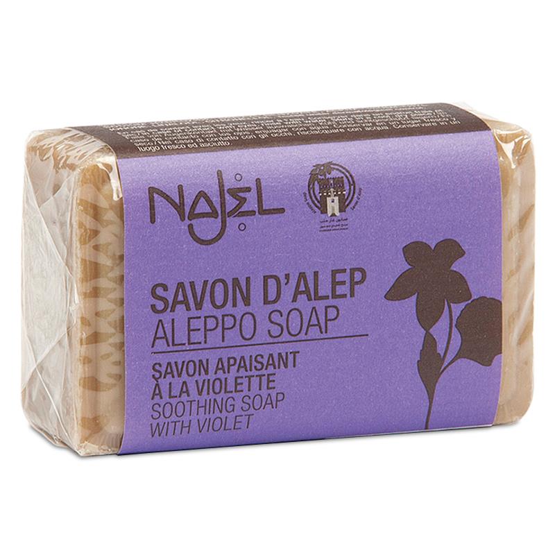 Aleppo soap Violet (100 g Soap Bar)