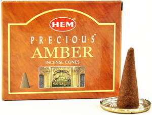 HEM Amber Incense Cones