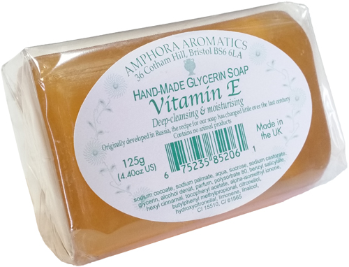 Vitamin E Clear Glycerine Soap - 125g