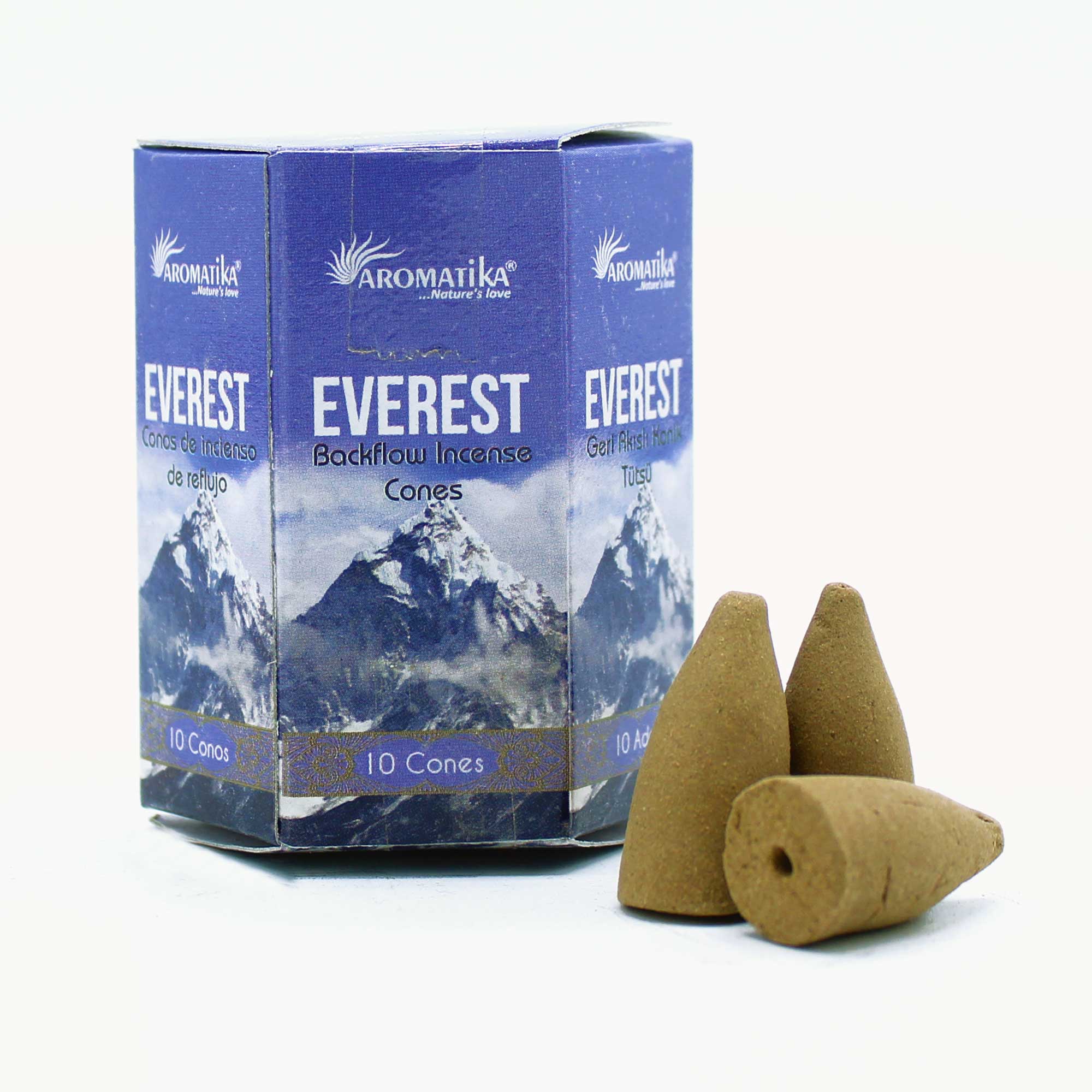 Aromatica Backflow Incense Cones - Everest Scent