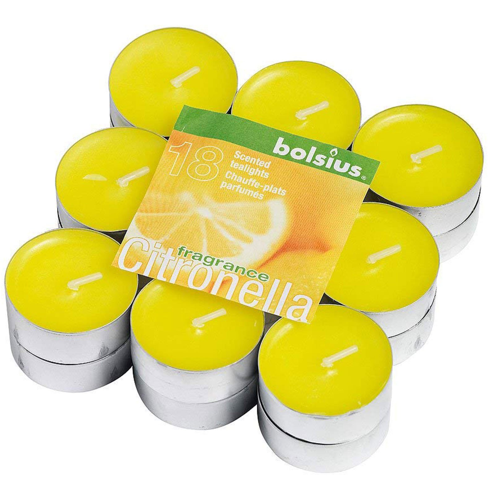 Pack of 18 Citronella Tealights
