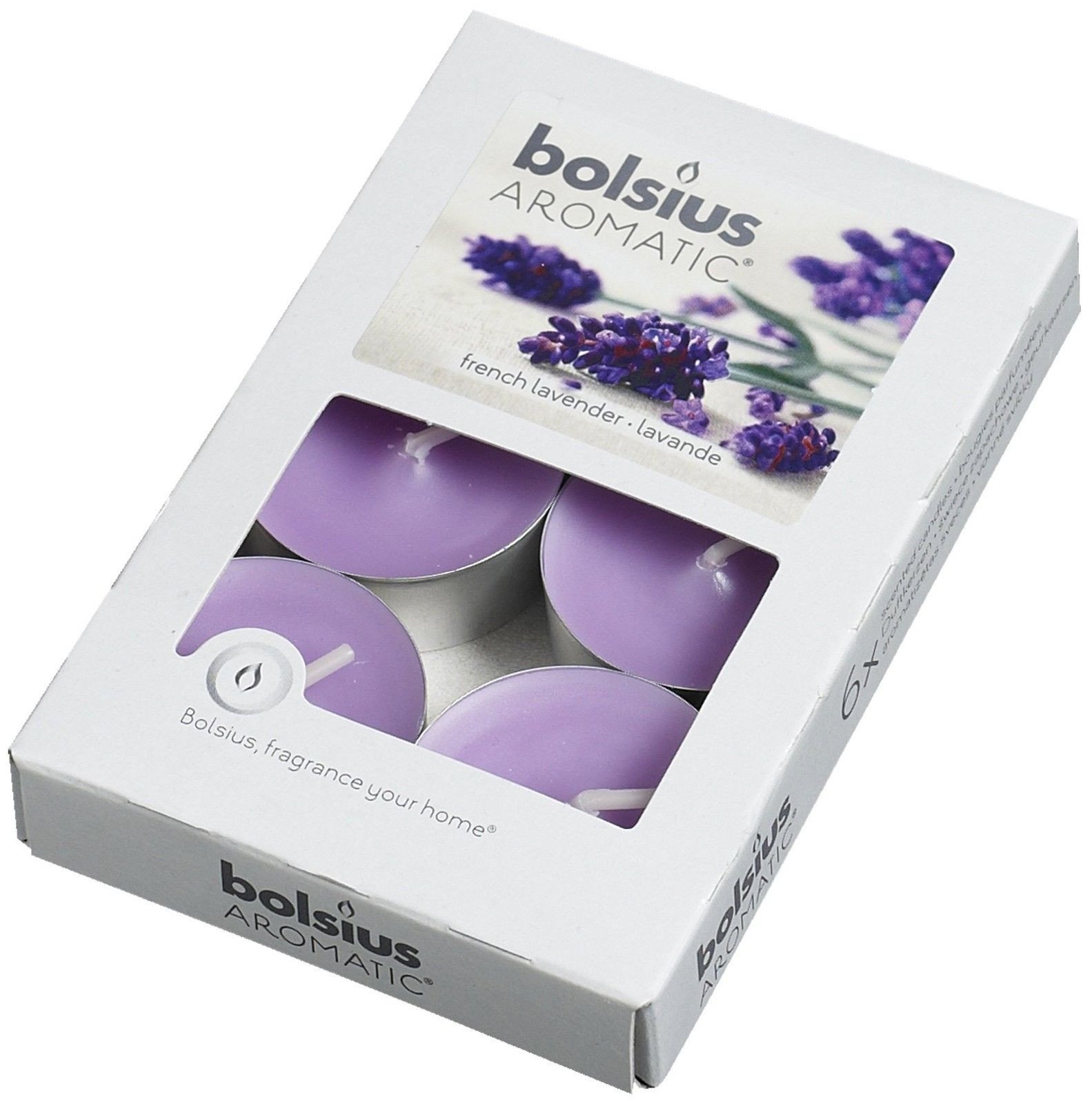 Bolsius Scented Tea Lights - French Lavender