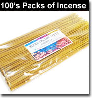 Packs of 100 Incense Sticks