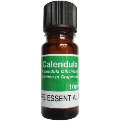 Calendula Essential Oil - Diluted in 5% Grapeseed Oil 10ml - Calendula Officinalis