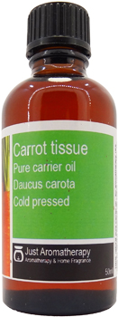 Carrot Tissue Carrier Oil, Cold Pressed - 50ml  