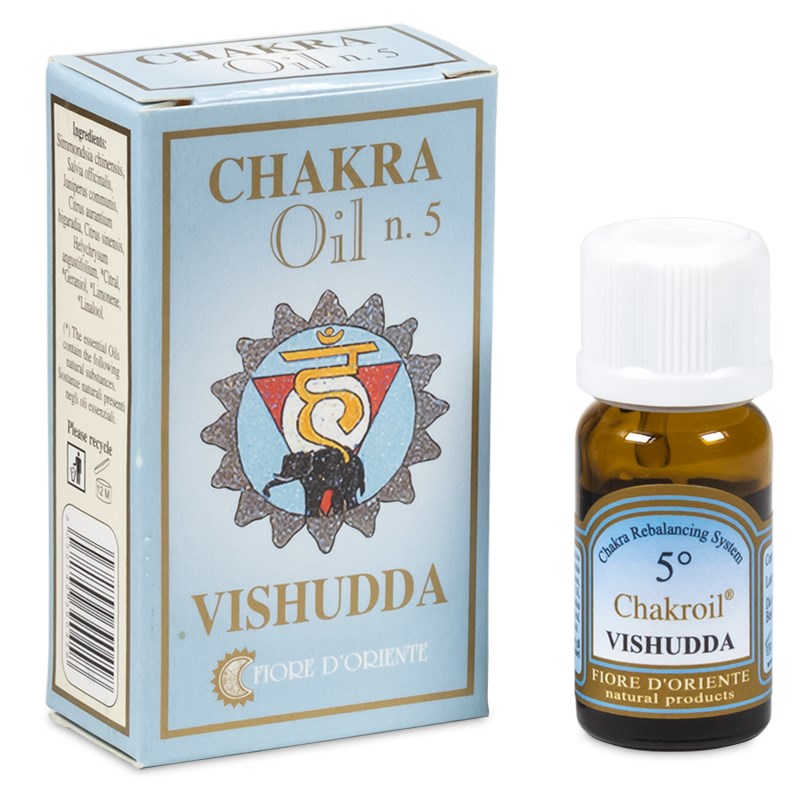 Essential oil chakra 5 Vishudda
