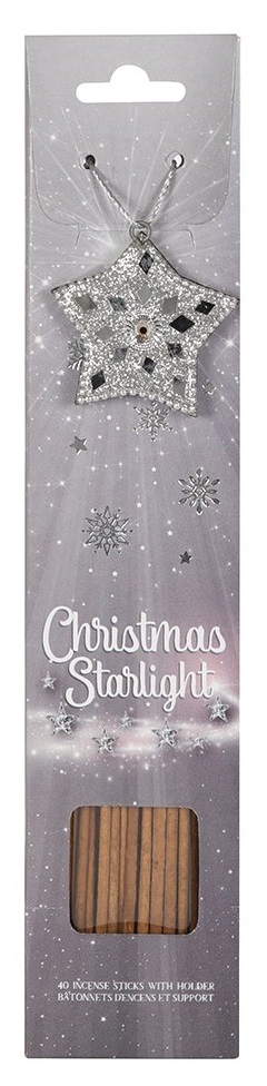 Christmas Starlight (silver star) Festive Incense Sticks