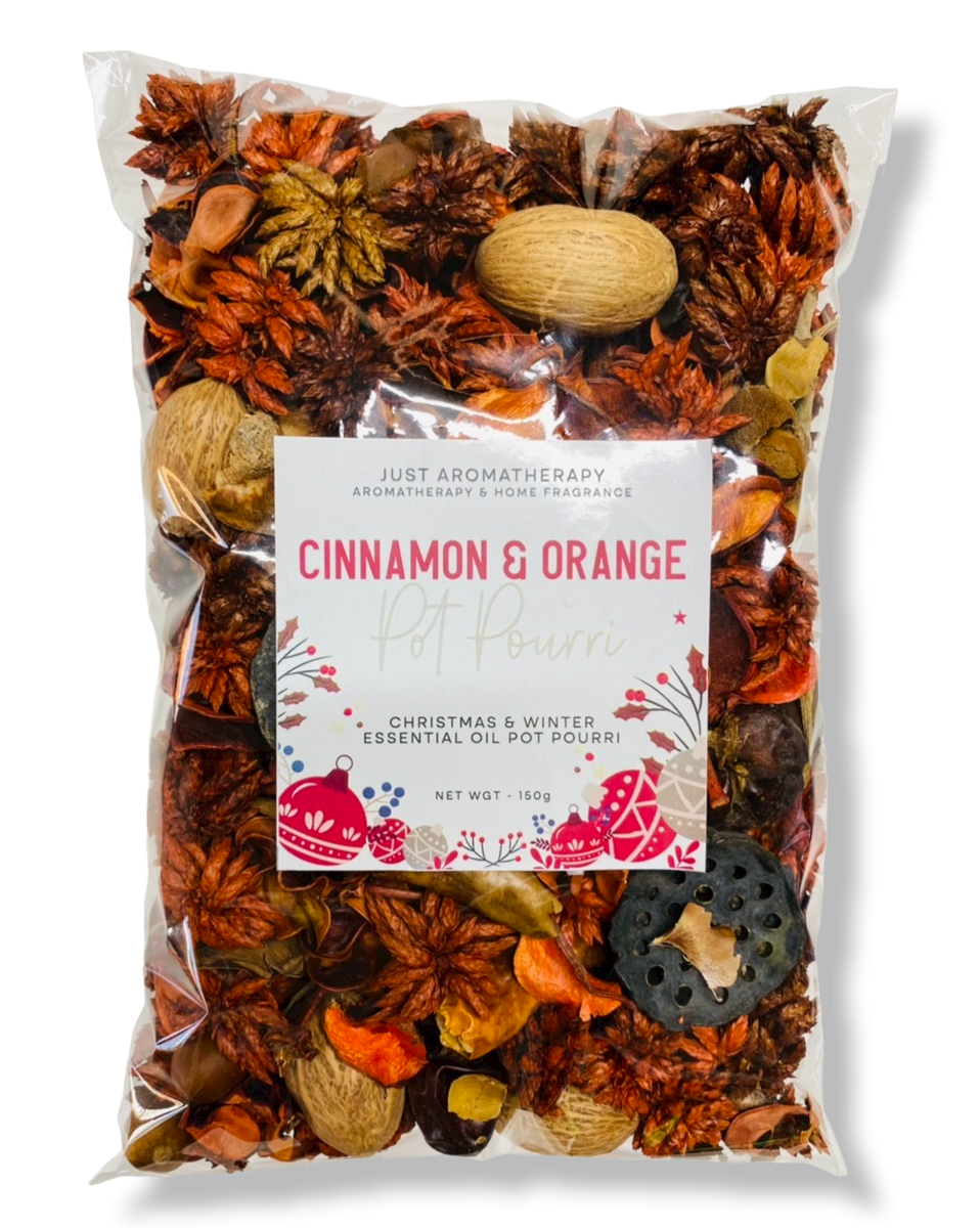 Orange & Cinnamon - Essential Oil Scented Christmas Potpourri