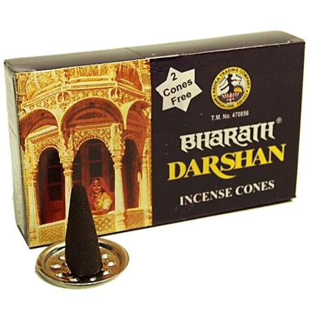 12 Pack of Darshan Incense Cones